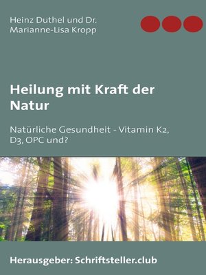 cover image of Heilung mit Kraft der Natur